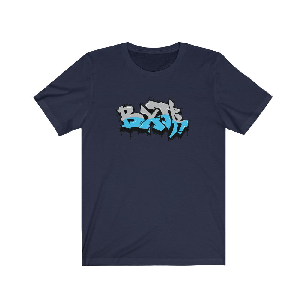 BXTX Blue/Grey - Men's Softstyle T-Shirt – BooBoo&TheBear Apparel
