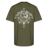 Emotion 2025 Unisex Oversized Heavyweight T-Shirt With Lineup - classic olive