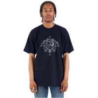 Emotion 2025 Unisex Oversized Heavyweight T-Shirt With Lineup - navy