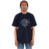Emotion 2025 Unisex Oversized Heavyweight T-Shirt With Lineup - navy