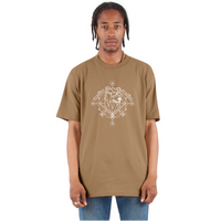 Emotion 2025 Unisex Oversized Heavyweight T-Shirt With Lineup - khaki