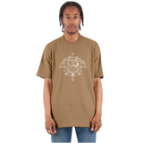 Emotion 2025 Unisex Oversized Heavyweight T-Shirt With Lineup - khaki