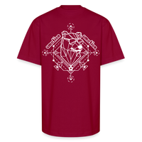 Emotion 2025 Unisex Oversized Heavyweight T-Shirt With Lineup - cardinal