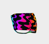 Emotion Slug Logo Rainbow Squiggles Mini Shorts