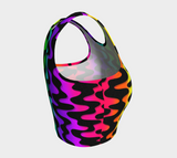 Emotion Slug Logo Rainbow Squiggles Crop Top