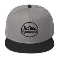 PinzHigh Golf Black Snapback Hat
