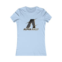 Alpha Rally Women's Favorite T-Shirt - Black Logo