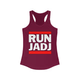 Run J.A.DJ  - Racerback Tank