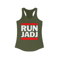 Run J.A.DJ  - Racerback Tank