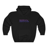 Zaxx 386 Icon Front, Back   Hooded Sweatshirt