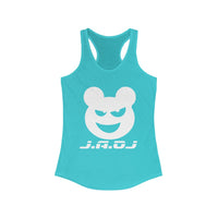 J.A.DJ Bear Racerback Tank