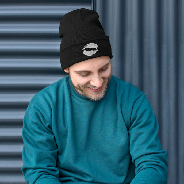 Groove Pusher Logo Embroidered Beanie