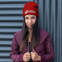 Groove Pusher Embroidered Beanie