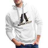 Alpha Rally Black Men’s Premium Hoodie