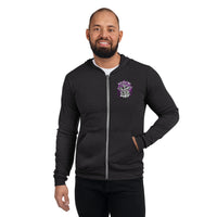 Crystal Fresh Action Unisex zip hoodie