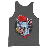 Punk Cat Unisex Tank Top