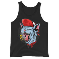 Punk Cat Unisex Tank Top