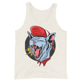 Punk Cat Unisex Tank Top