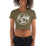 X-Ray Ted Stamp Women’s Crop Tee