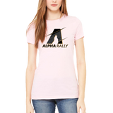 Alpha Rally Women's Favorite T-Shirt - Black Logo